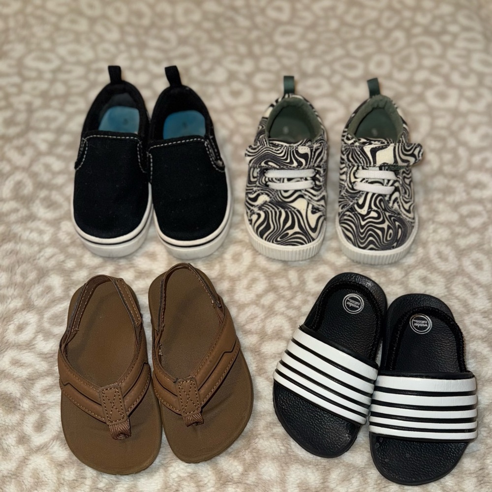 Boys Size 5 Wonder Nation Shoe Bundle